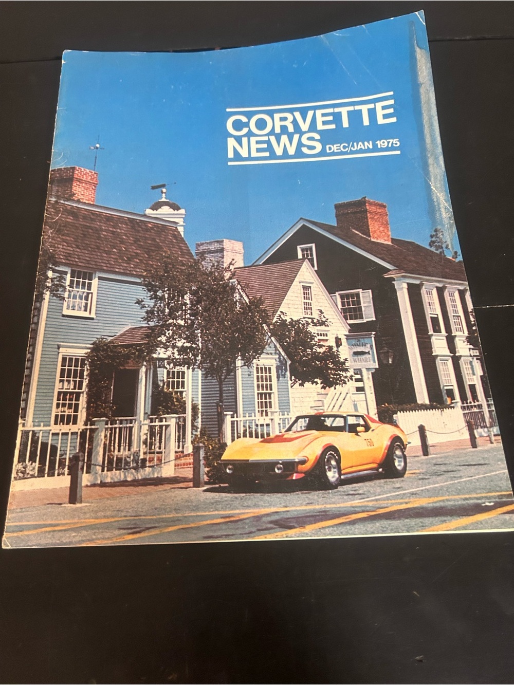 Corvette News Magazine Dec Jan 1975 Vintage Chevrolet C3 Official Club